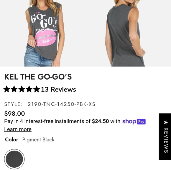 Lauren Moshi Kel The Go Gos tank top - Picture 10 of 10